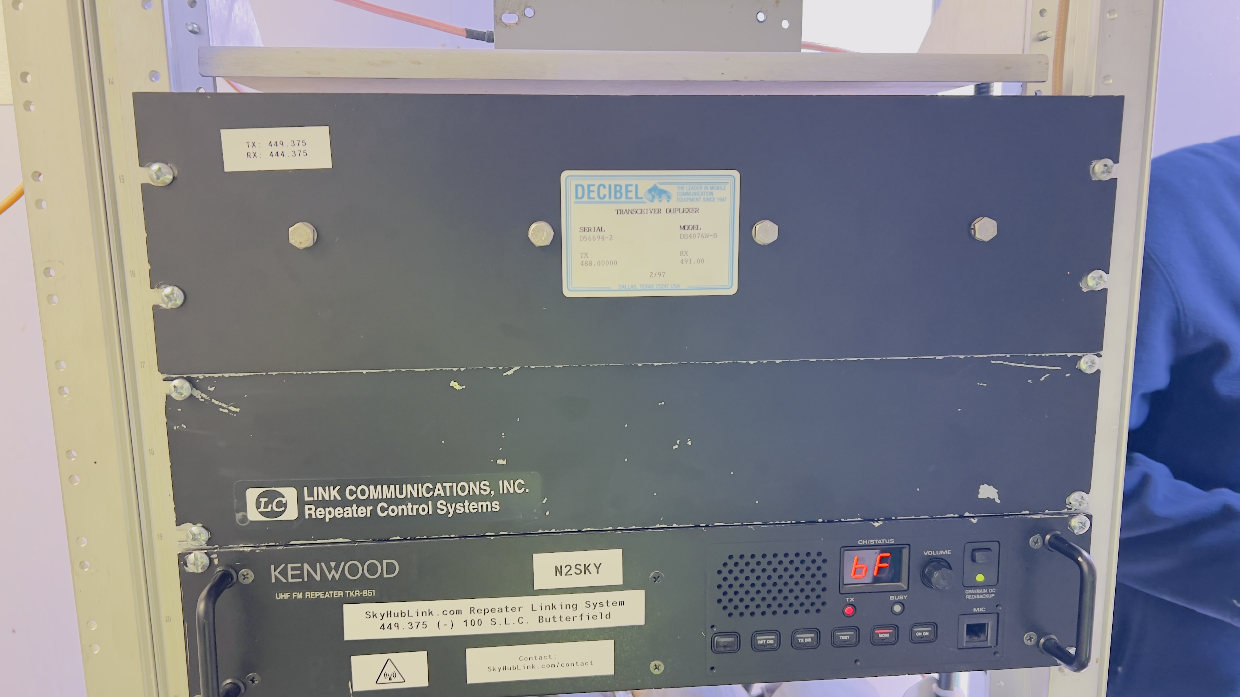 The Kenwood TKR851, Duplexers, and the RLC 3 Repeater Controller